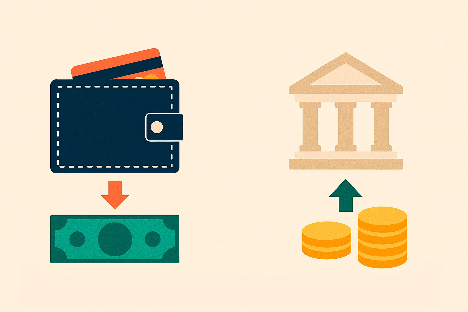 Différence entre débit et crédit : comprendre vos relevés bancaires